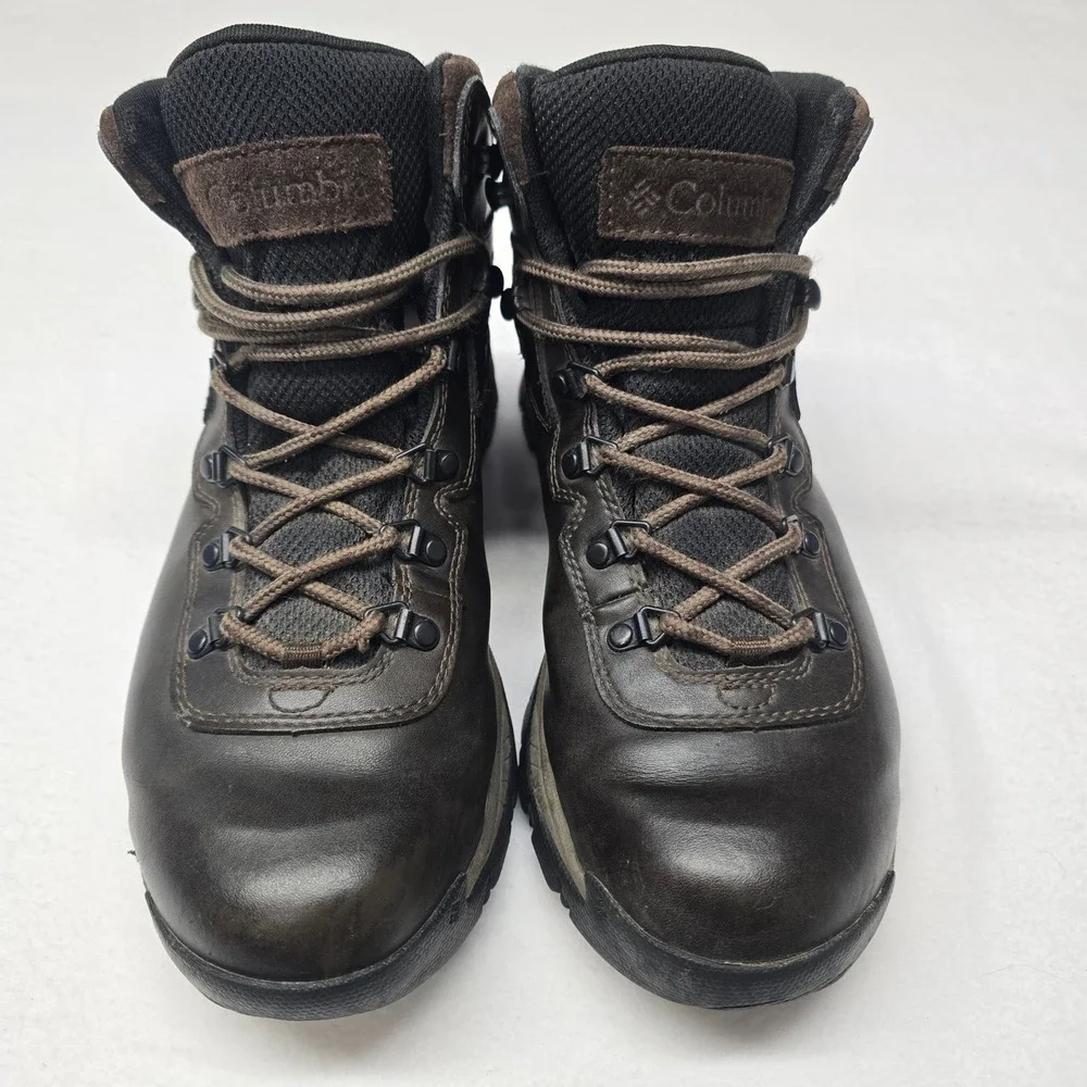 Columbia Men's Newton Ridge Plus II Waterproof Hiking Boots 10 Wide Leather